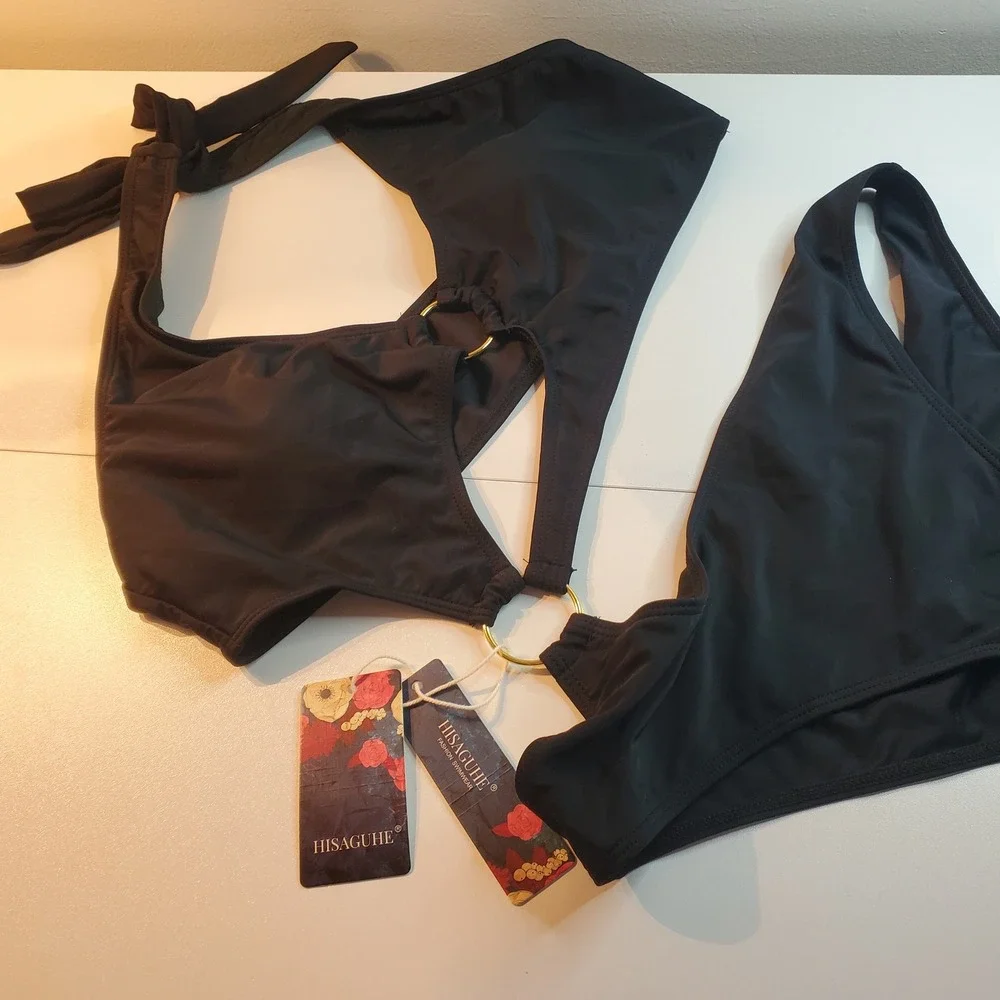 Hisaguhe black monokini